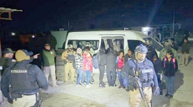 ¡RESCATAN A 61 MIGRANTES HACINADOS EN UNA CASA DE SEGURIDAD EN TAMAULIPAS!