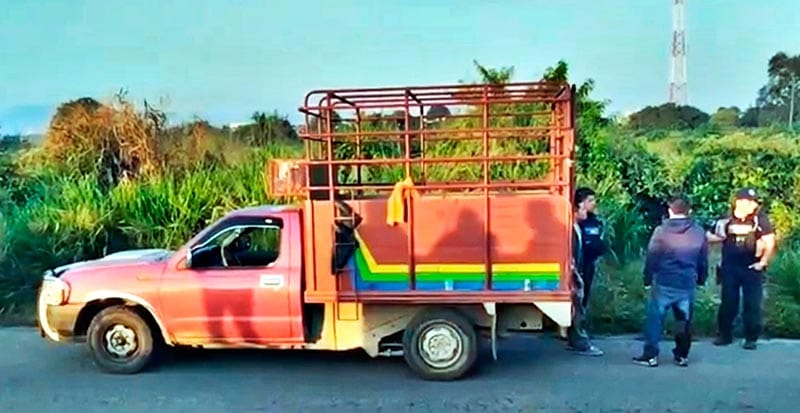 ¡UN AUTOBÚS DE PASAJEROS EMBISTIÓ A UNA ESTAQUITA, ESCUCHÓ EN ESE INSTANTE GRITOS, EL MENOR SE HABÍA DESNUCADO!