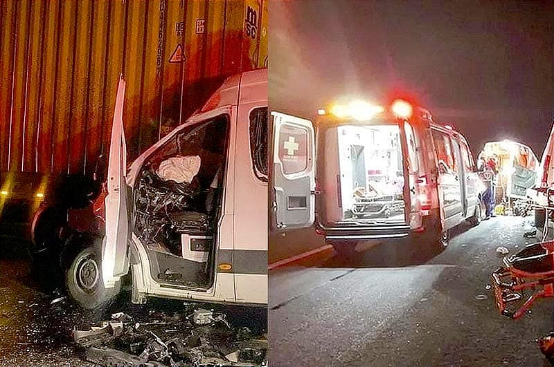 ¡QUE TRAGEDIA! - SU CAMIONETA CHOCO CONTRA UN TRÁILER *MUEREN CINCO MUJERES, CUATRO MENORES Y UN HOMBRE