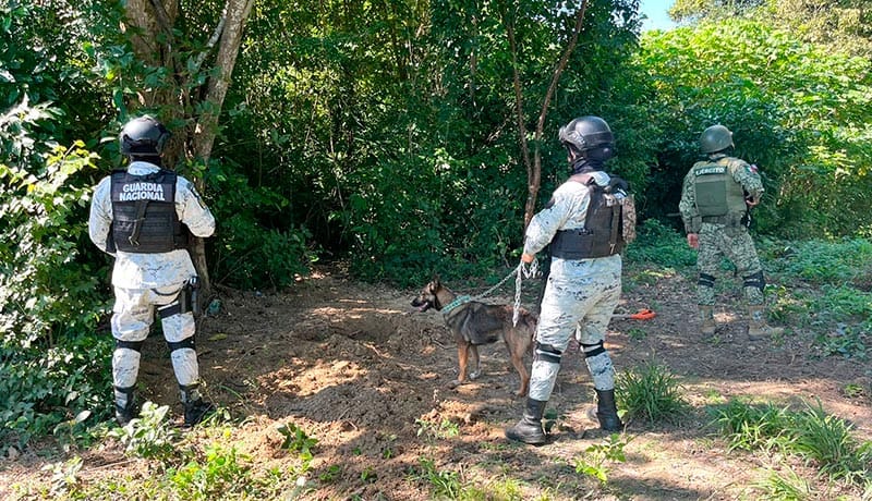 ¡LOCALIZAN FOSA CLANDESTINA EN PREDIO DE TIHUATLÁN! -Sin Cifra Oficial del Número de Personas Enterradas...