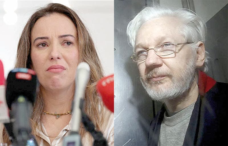 ¡ESPOSA DE JULIAN ASSANGE: “SI ES EXTRADITADO MORIRÁ”!