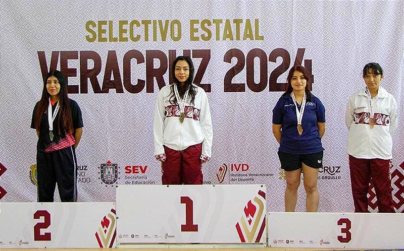 LOS REPRESENTANTES VERACRUZANOS PARA EL TENIS DE MESA... | - ENVIAMOS 32