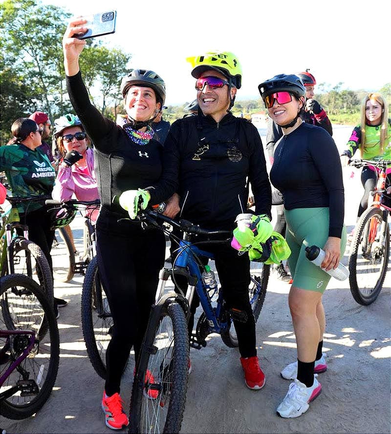 ¡SALIÓ A PEDALEAR! - *Pero a la “Gran Rodada Ciclista: Únete a rodar”