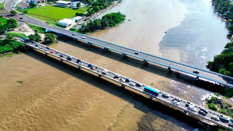 ¡HASTA EL 15 LO CIERRAN! -*EL PUENTE DE BOCA *Se reducirá a un carril circulación