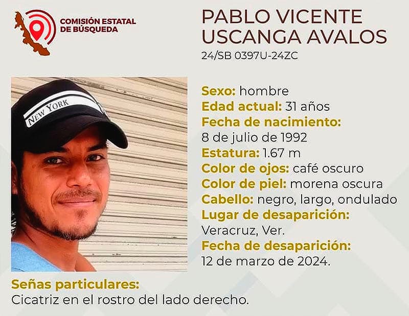 ¡DESAPARECE PABLO VICENTE!