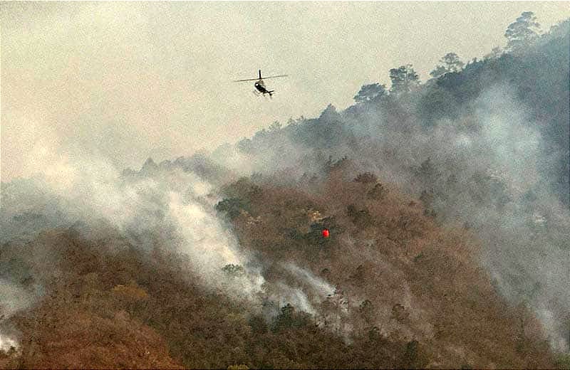 ¡SON SIETE LOS INCENDIOS! - *El Valle de Orizaba y el Cerro El Gentil de Huiloapan las Zonas Criticas