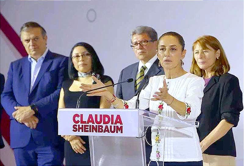 ¡VAN OTRA VEZ! - SUMA SHEINBAUM A EBRARD, YÁÑEZ Y VELASCO A CAMPAÑA