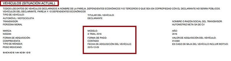 ¡SE LE OLVIDÓ A CHÍO QUE UNA CAMIONETA SÍ ESTÁ A SU NOMBRE!