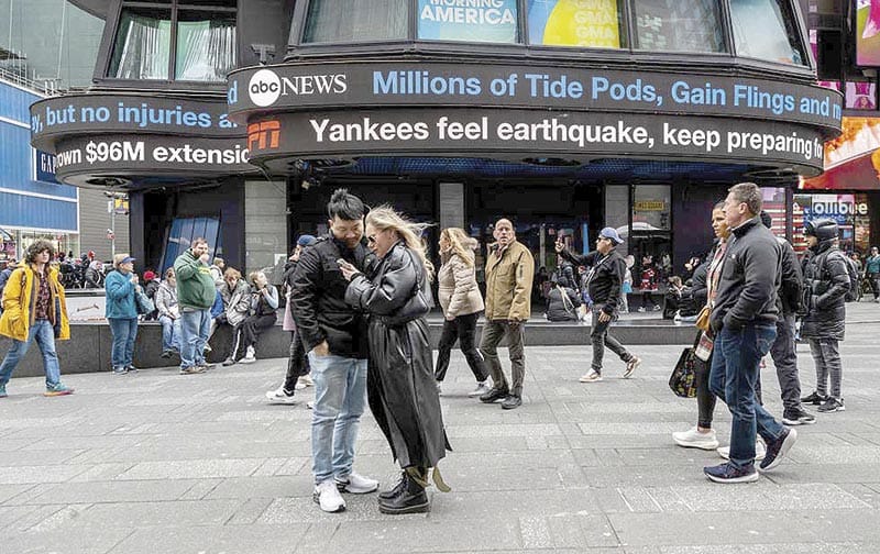 ¡TIEMBLA EN NUEVA YORK! - * SISMO DE 4.7 HIZO CORRER A TODOS