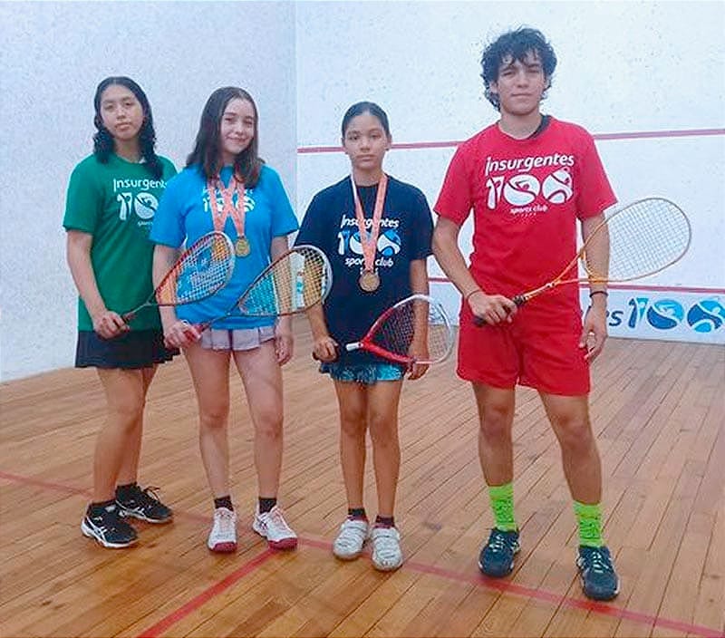 ¡LISTO EL EQUIPO DE SQUASH! - *19 VERACRUZANOS A CONADE DEL 8 AL 13 DE JUNIO EN JALISCO