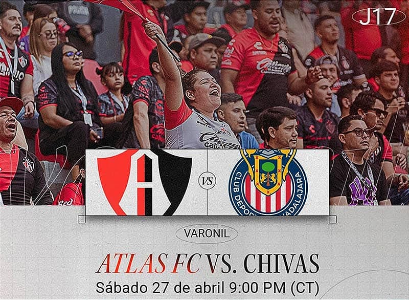 ¡SE JUEGA HOY EL CLÁSICO TAPATIO! - *Además Actividad en Juárez, Monterrey, Toluca, Hidalgo y Guadalajara