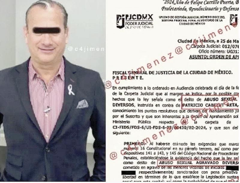 ¡SOLICITAN ALERTA MIGRATORIA CONTRA PATRICIO CABEZUT POR PRESUNTO ABUSO A SUS HIJAS!