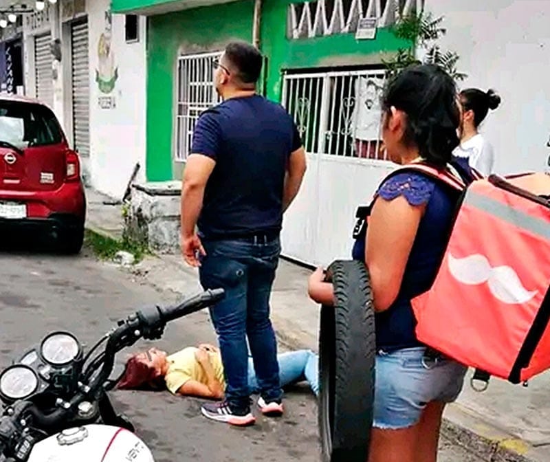 ¡PELEA CON SU PAREJA Y SE TIRÓ DEL BALCÓN!