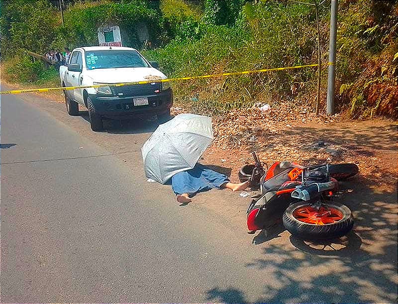 ¡SALIÓ DE LA MISA Y MURIÓ ARROLLADA POR MOTORIZADO!