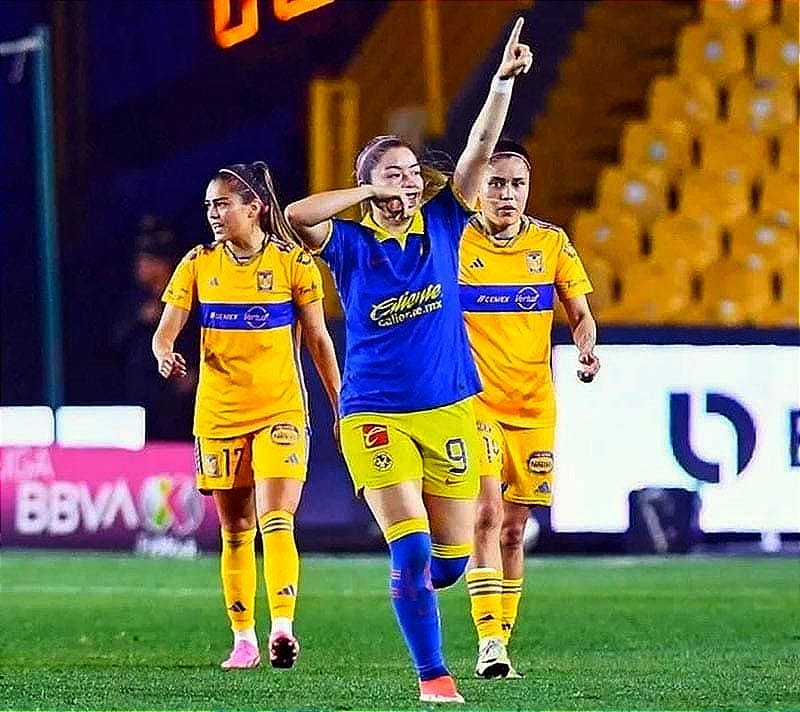 ¡TERMINÓ EL INVICTO DE TIGRES! - KATTY MARÍNEZ Y EL AMÉRICA LES PEGAN 2-1