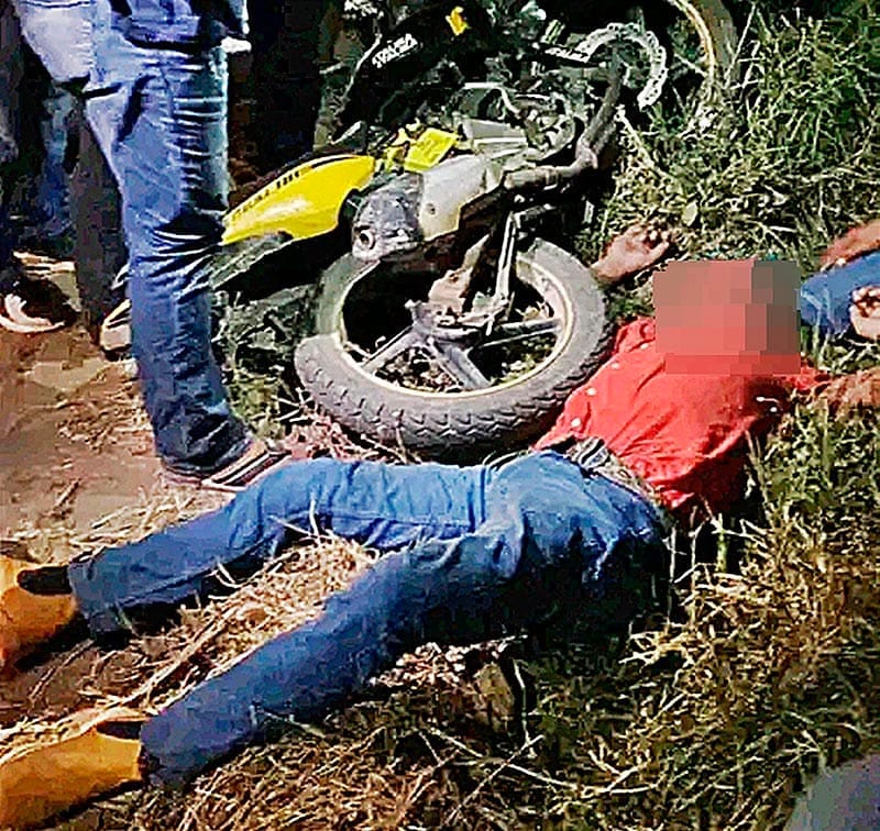 ¡“EL CHURRÍN” SE MATÓ EN SU MOTO! - *Contra Un Poste De Concreto