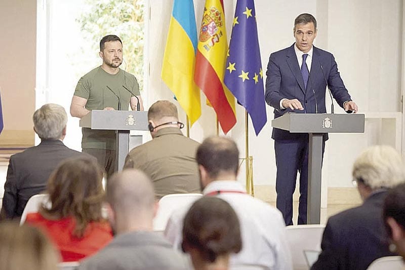 ¡ESPAÑA DARÁ EQUIPO MILITAR CON VALOR DE MIL MILLONES DE EUROS A UCRANIA!