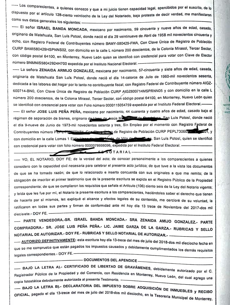 ¡ES OTRO JOSÉ LUIS PEÑA! - “Es de un homónimo originario de San Luis Potosí”