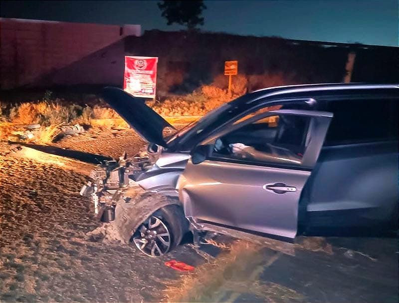 ¡LA DESTROZAN CONTRA EL MURO! - COLINAS DE SANTA FE