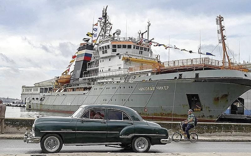 ¡BARCOS DE GUERRA RUSOS LLEGAN A LA HABANA!