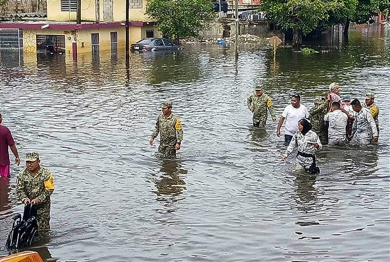 ¡CHETUMAL ESTÁ BAJO EL AGUA!