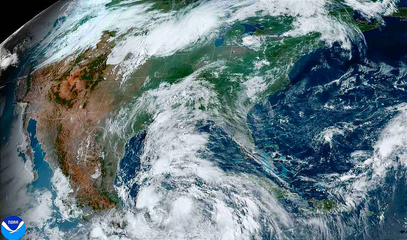 ¡SE VISLUMBRA CICLÓN EN EL GOLFO DE MÉXICO! - *VIENEN LLUVIAS EN LA CONURBADA A PARTIR DEL MIÉRCOLES