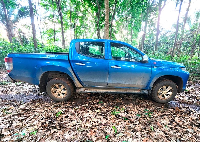 ¡RECUPERA SSP DOS CAMIONETAS CON REPORTE DE ROBO EN TEZONAPA!