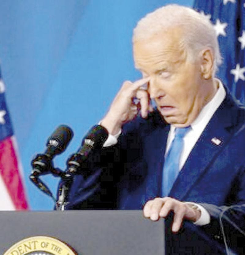 ¡BIDEN DA CONFERENCIA PARA MOSTRAR FUERZA... Y TIENE PIFIAS!