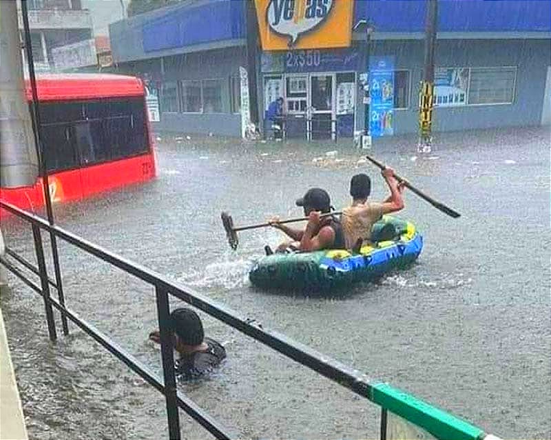 ¡PEOR QUE EL “STAN”! - *Lluvia fue Superior a la del Huracán