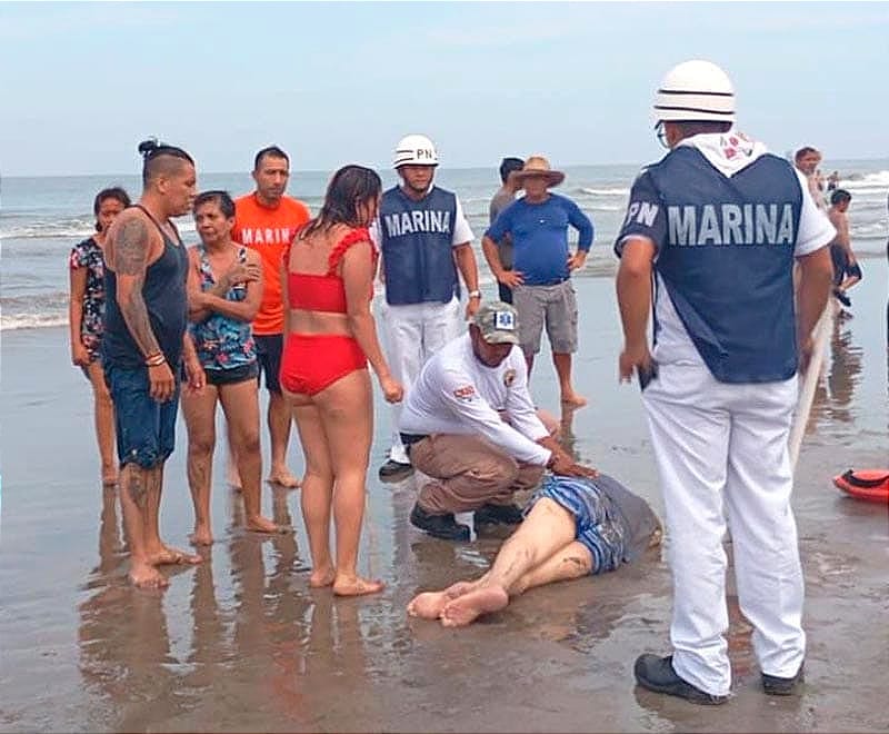 ¡LO ARRASTRÓ LA MAREJADA! - TURISTA CORDOBÉS *MATA DE UVA