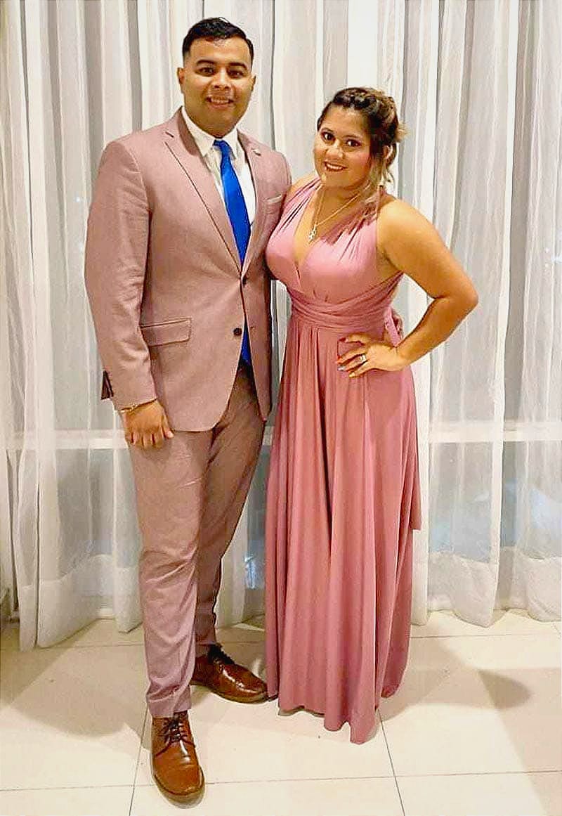 MARÍA FERNANDA Y GIBRÁN EN SUS BODAS DE ALGODÓN!