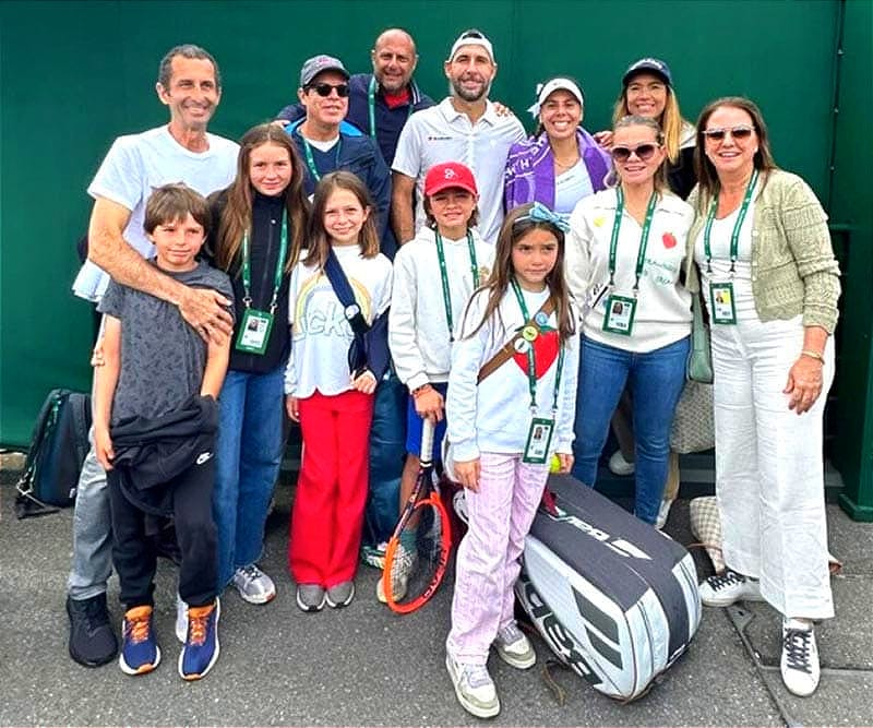 ¡HISTÓRICO SANTY Y GUGU EN WIMBLEDON! - *Duelo Disputado en la Cancha 12 del All England Club