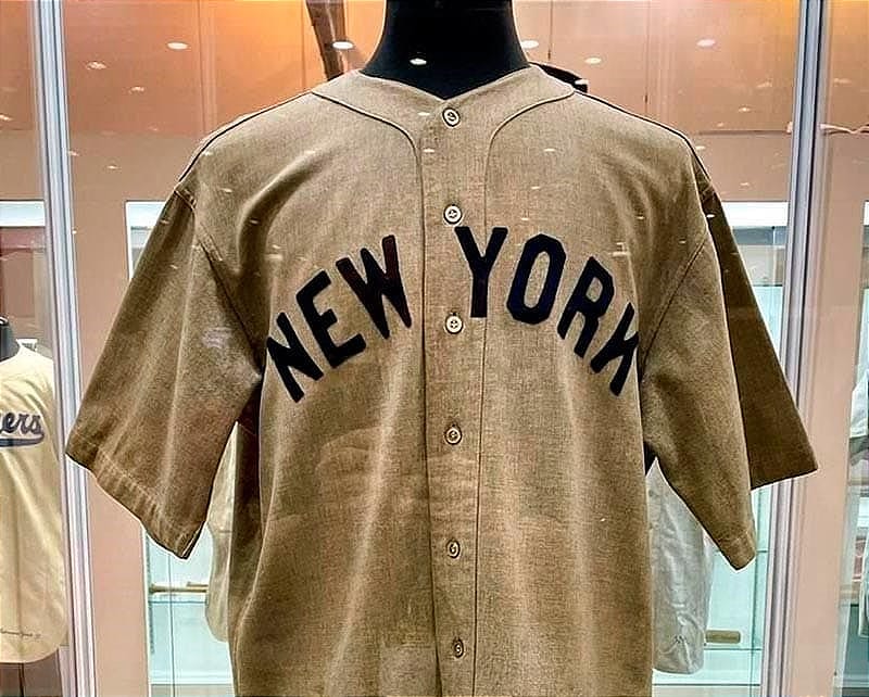 ¡HISTÓRICA SUBASTA POR PLAYERA DE “BABE” RUTH!