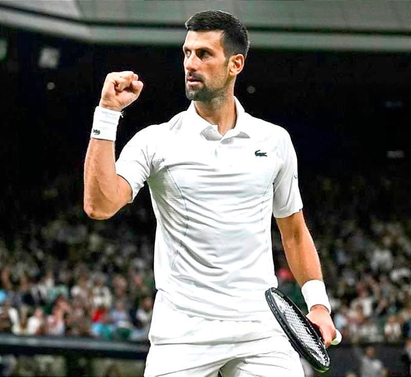 ¡NOVAK DJOKOVIC SE INSTALA EN CUARTOS DE FINAL DE WIMBLEDON!