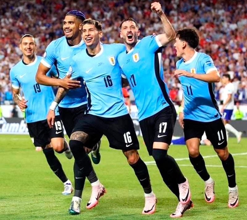 ¡URUGUAY DEJA FUERA A EU EN COPA AMÉRICA!