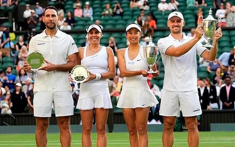 ¡SANTIAGO Y GIULIANA, SUBCAMPEONES EN WIMBLEDON!