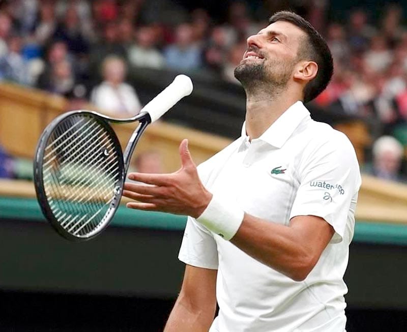 ¡GANA DJOKOVIC SU PRIMER PARTIDO EN WIMBLEDON!