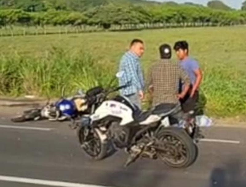 ¡PIZZERO SE VA AL CIELO EN SU MOTO! - Regresaba de su Fiesta de Cumpleaños