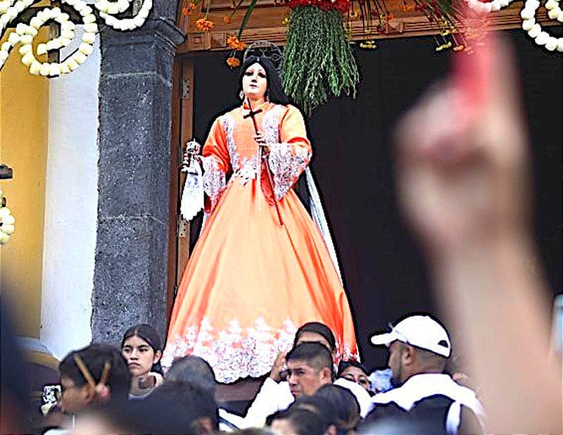 ¡XICO CELEBRA A MARÍA MAGDALENA! - *CADA DIBUJO EN LA OFRENDA FLORAL TIENE UN SIGNIFICADO