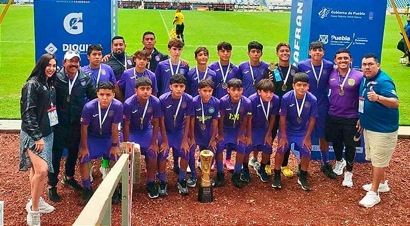 ¡RACING VERACRUZ GANA COPA FRANJA EN LA SUB 14 EN PUEBLA!