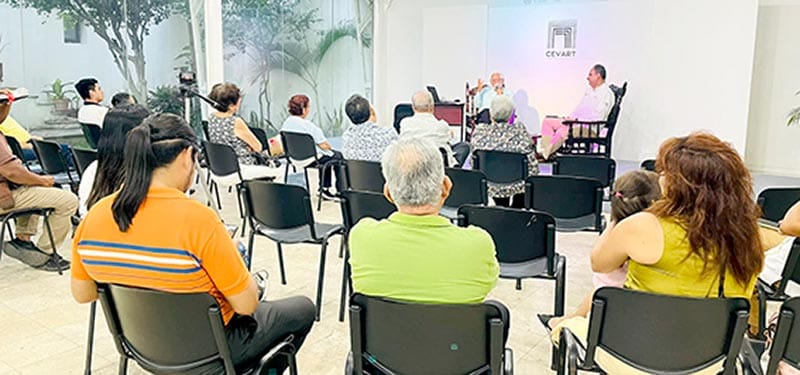 SESIÓN DE ESCUCHA Y PRESENTACIÓN DE LIBRO EN EL CEVART