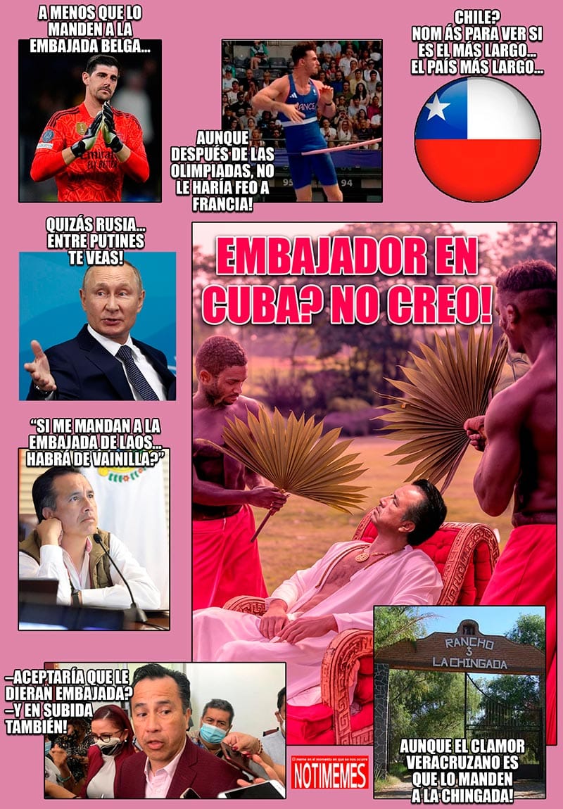 NOTI-MEME | - EMBAJADOR EN CUBA? NO CREO!