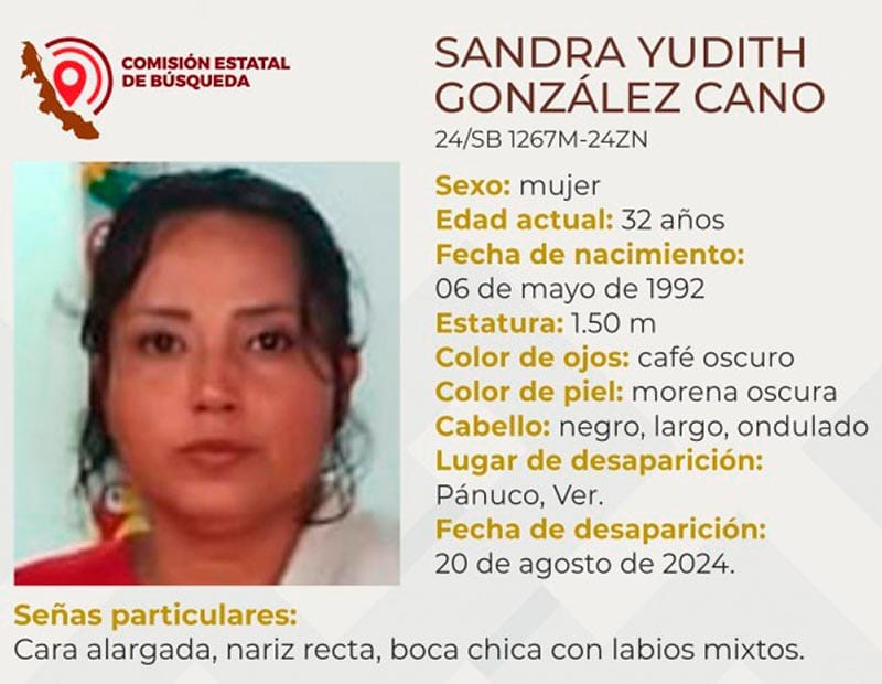 ¡BUSCA A CIUDADANOS  DESAPARECIDOS EN LA ZONA NORTE DE VERACRUZ!