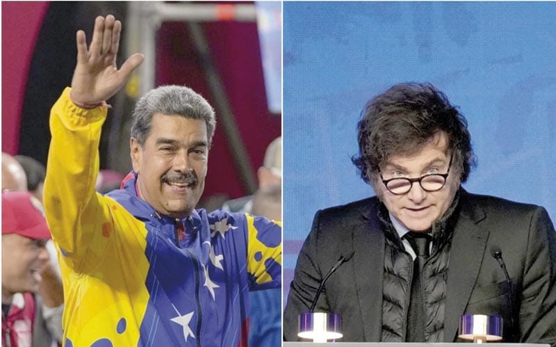 ¡MADURO TILDA A MILEI DE "SATÁNICO" Y ÉSTE RESPONDE QUE "EL CIELO APLASTARÁ A LOS COMUNISTAS"!