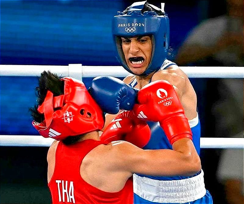 ¡VA IMANE KHELIF POR EL ORO EN EL BOXEO FEMENIL!