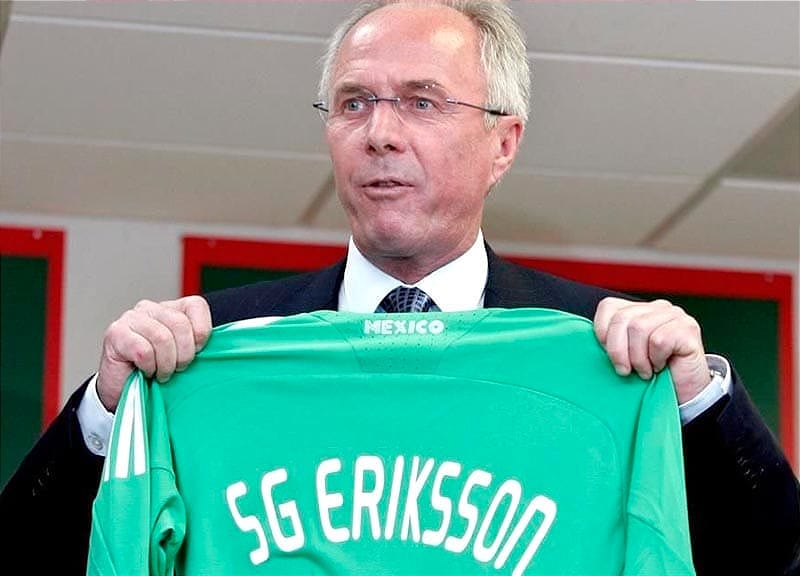 ¡FALLECIÓ SVEN-GORAN ERIKSSON! - *76 AÑOS *EX DIRECTOR TÉCNICO DE MÉXICO