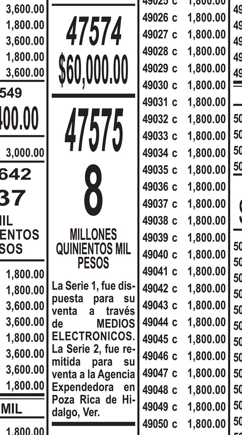 ¡CAE LA LOTERÍA EN POZA RICA! - *AHORA TOCÓ AL NORTE DE VERACRUZ