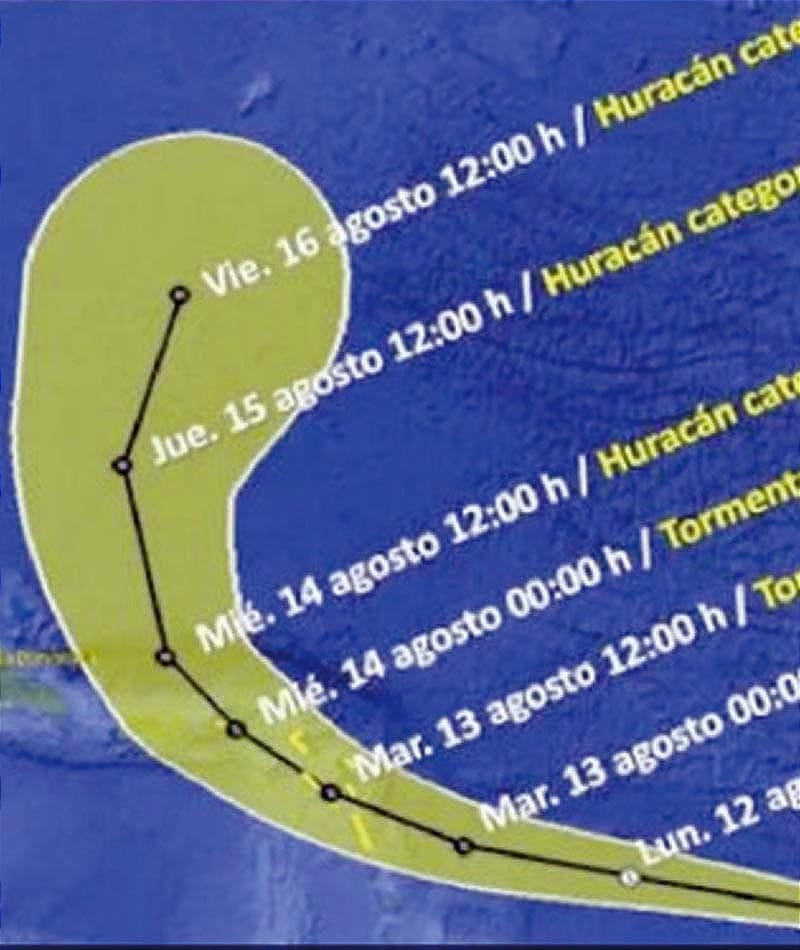 ¡SURGE EL POTENCIAL CICLÓN TROPICAL CINCO! - LEJOS DEL GOLFO