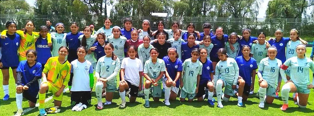 ¡CASCARITA DE ESCUALAS VERACRUZ SUB 13! - *Recibieron la invitación de Fátima Leyva, directora técnica del tricolor para observar más de cerca a las veracruzanas