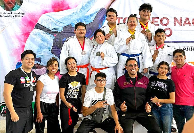 ¡TRES OROS, CUATRO PLATAS Y CINCO BRONCES! - JUDOKAS EN TORNEO NACIONAL!